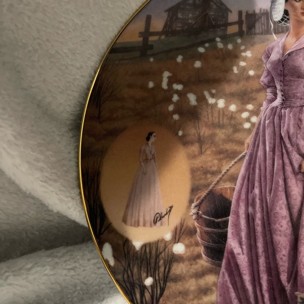The Bradford Exchange Scarlett O’Hara Decor Accent Plate - Picture 2 of 3